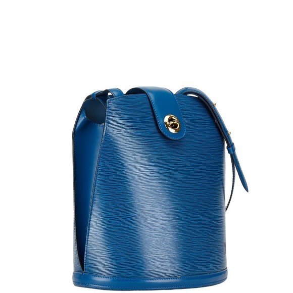 Louis Vuitton Shoulder Bag Toledo Epi Cluny Blue - Picture 1 of 8
